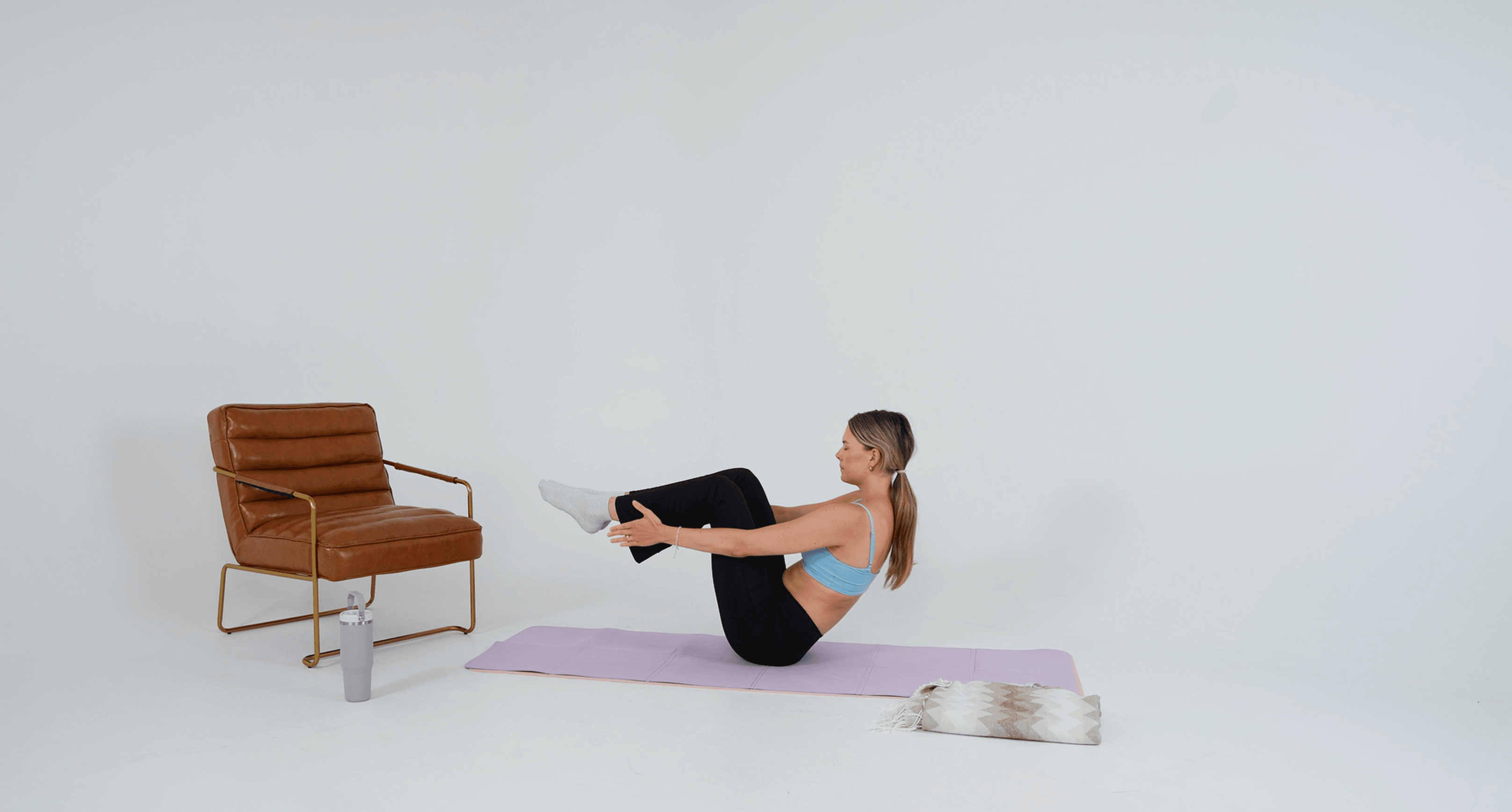 Pilates: kontrollitud liikumine ja hingamine 31min